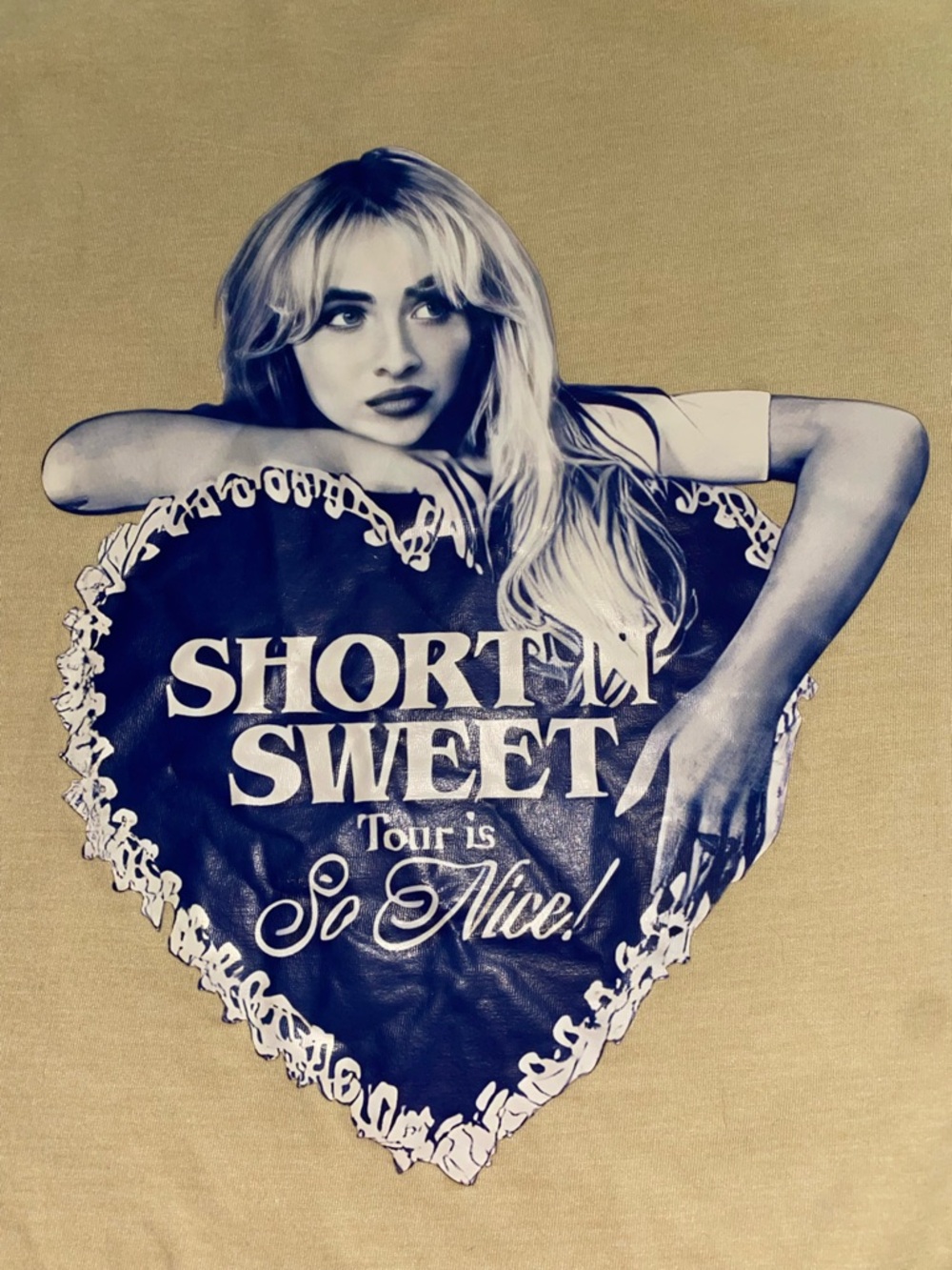 SABRINA CARPENTER Authentic Concert Tour Tee - Picture 3 of 6